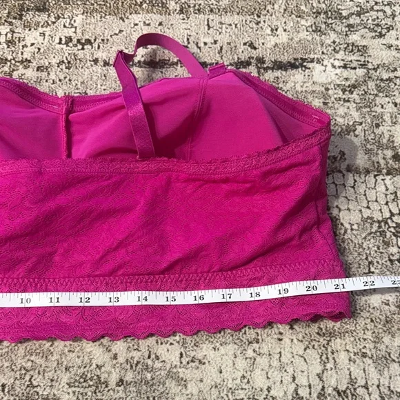 Torrid Fuchsia Lace bra - Picture 5 of 5